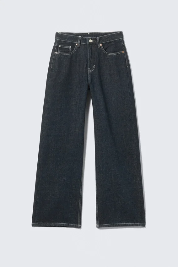 Missy Low Rise Loose Straight Jeans – Blue Rinse – Dunkelblau Missy Low Rise Loose Straight Jeans – Blue Rinse – Dunkelblau