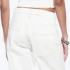 Missy Low Rise Loose Straight Jeans – Dirty White – Weiß Missy Low Rise Loose Straight Jeans – Dirty White – Weiß