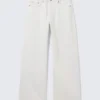 Missy Low Rise Loose Straight Jeans – Dirty White – Weiß Missy Low Rise Loose Straight Jeans – Dirty White – Weiß
