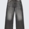 Missy Low Rise Loose Straight Jeans – Dusky Black – Schwarz Missy Low Rise Loose Straight Jeans – Dusky Black – Schwarz