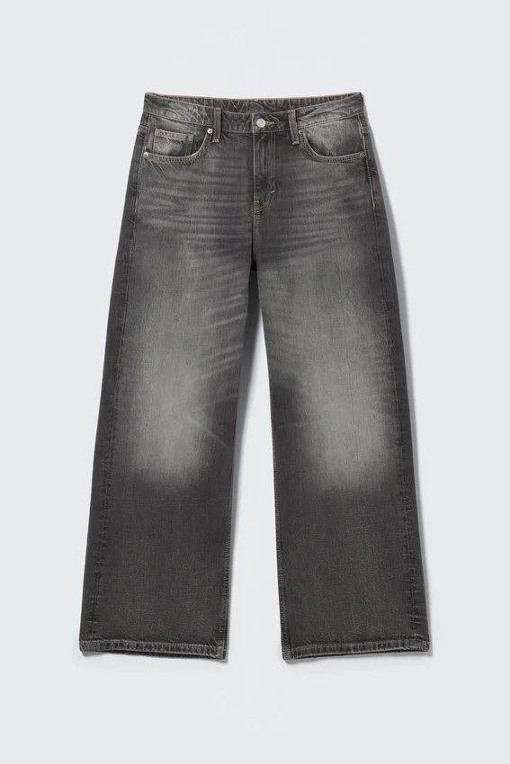 Missy Low Rise Loose Straight Jeans – Dusky Black – Schwarz Missy Low Rise Loose Straight Jeans – Dusky Black – Schwarz
