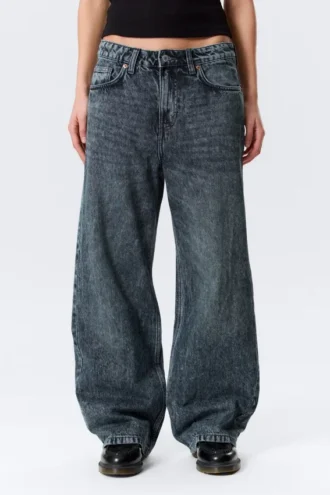 Missy Low Rise Loose Straight Jeans – Pandora Blue – Dunkelblau Missy Low Rise Loose Straight Jeans – Pandora Blue – Dunkelblau