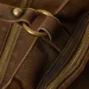 Mittlere Umhängetasche mit Taschen – Dunkelkhaki Mittlere Umhängetasche mit Taschen – Dunkelkhaki
