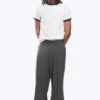 Moe Hose Relaxed Fit Low Waist – Grau Melange Moe Hose Relaxed Fit Low Waist – Grau Melange