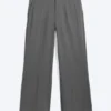 Moe Hose Relaxed Fit Low Waist – Grau Melange Moe Hose Relaxed Fit Low Waist – Grau Melange
