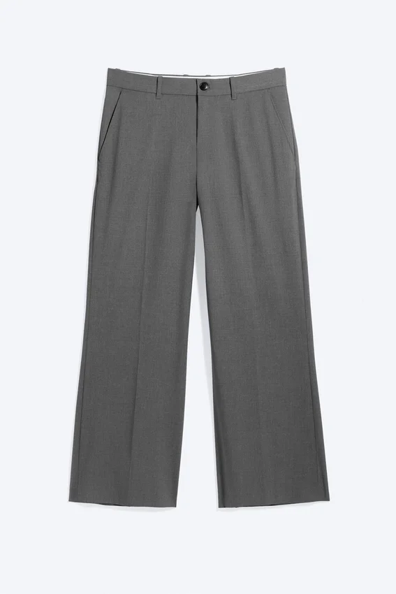 Moe Hose Relaxed Fit Low Waist – Grau Melange Moe Hose Relaxed Fit Low Waist – Grau Melange