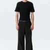 Moe-Hose Relaxed Fit mit niedriger Taille – Schwarz Moe-Hose Relaxed Fit mit niedriger Taille – Schwarz