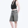 Monterey Low Rise Denim Shorts – Grey Fade – Grau Monterey Low Rise Denim Shorts – Grey Fade – Grau