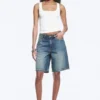 Monterey Low Rise Denim Shorts – Radio Blue – Mittelblau Monterey Low Rise Denim Shorts – Radio Blue – Mittelblau