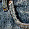 Monterey Low-Rise-Jeansshorts – Arizona Blue – Mittelblau Monterey Low-Rise-Jeansshorts – Arizona Blue – Mittelblau