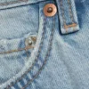 Monterey Low-Rise-Jeansshorts – Kimberley Blue – Hellblau Monterey Low-Rise-Jeansshorts – Kimberley Blue – Hellblau