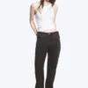 Moon Mid Rise Regular Bootcut Jeans – Tuned Black – Schwarz Moon Mid Rise Regular Bootcut Jeans – Tuned Black – Schwarz