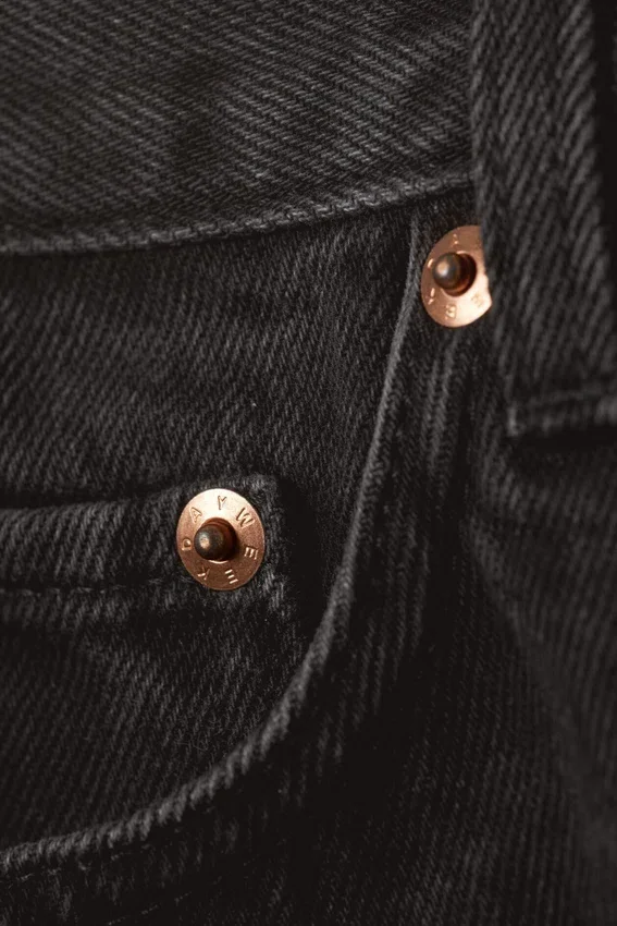 Moon Mid Rise Regular Bootcut Jeans – Tuned Black – Schwarz Moon Mid Rise Regular Bootcut Jeans – Tuned Black – Schwarz