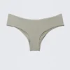 Nahtlose Hipster-Bikinihose – Khaki-Grün Nahtlose Hipster-Bikinihose – Khaki-Grün