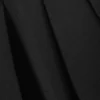 Nate Baggy-Fit-Hose mit Bundfalten – Schwarz Nate Baggy-Fit-Hose mit Bundfalten – Schwarz