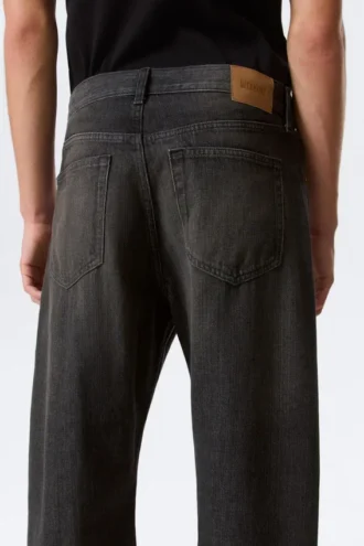 Nebula Mid Rise Loose Barrel Unisex-Jeans – Chelsea Black – Schwarz Nebula Mid Rise Loose Barrel Unisex-Jeans – Chelsea Black – Schwarz