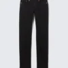 Neptune Low-Rise-Jeans mit schmalem, geradem Bein – Black Rinse – Schwarz Neptune Low-Rise-Jeans mit schmalem, geradem Bein – Black Rinse – Schwarz