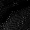 Netz-Umhängetasche – Schwarz