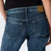 Nova Low Rise Slim Bootcut Jeans – Deep Sea Blue – Dunkelblau