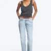 Nova Low Rise Slim Bootcut Jeans – Lip Blue – Hellblau Nova Low Rise Slim Bootcut Jeans – Lip Blue – Hellblau
