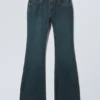 Nova Low Rise Slim Bootcut Jeans – Seeblau – Mittelblau Nova Low Rise Slim Bootcut Jeans – Seeblau – Mittelblau