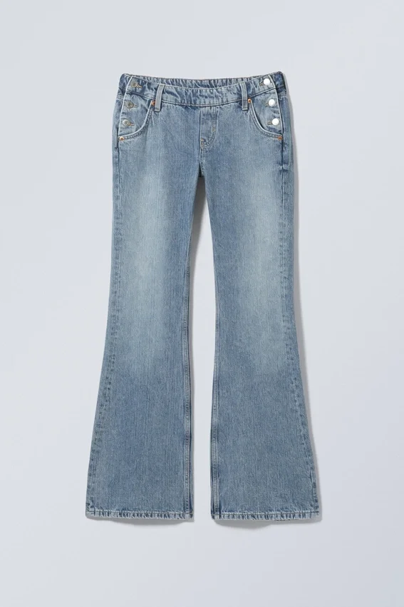 Nova Low Rise Slim Bootcut Leg Rodeo Jeans – Blue Fade – Hellblau Nova Low Rise Slim Bootcut Leg Rodeo Jeans – Blue Fade – Hellblau