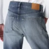 Orbit Mid Rise Regular Straight Jeans – Board Blue – Mittelblau