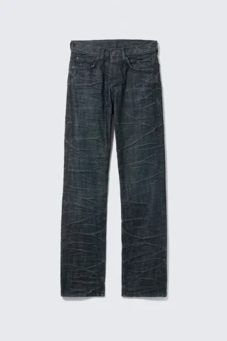 Orbit Mid Rise Regular Straight Leg Jeans – Ridge Blue – Dunkelblau Orbit Mid Rise Regular Straight Leg Jeans – Ridge Blue – Dunkelblau