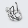 Organisch geformter Ring – Silber Organisch geformter Ring – Silber