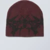 Original-Mütze – Dunkelrot Jacquard Original-Mütze – Dunkelrot Jacquard