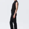 Orion Mid Rise Slim Fit Straight Jeans – Black Rinse – Schwarz