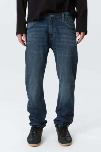 Orion Mid Rise Slim Fit Straight Jeans – Tiefseeblau – Dunkelblau Orion Mid Rise Slim Fit Straight Jeans – Tiefseeblau – Dunkelblau