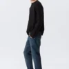 Orion Mid Rise Slim Fit Straight Jeans – Tiefseeblau – Dunkelblau