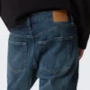Orion Mid Rise Slim Fit Straight Jeans – Tiefseeblau – Dunkelblau