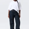 Oversize-T-Shirt – Weiß