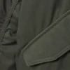 Oversized-Bomberjacke aus Twill – Dunkelkhaki-Grün Oversized-Bomberjacke aus Twill – Dunkelkhaki-Grün