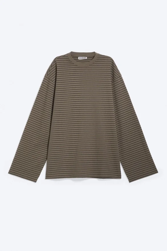 Oversized-Langarmshirt – Dark Mole Oversized-Langarmshirt – Dark Mole