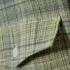Oversized-Shirt mit kurzen Ärmeln und Karomuster – Staubgrünes Karomuster Oversized-Shirt mit kurzen Ärmeln und Karomuster – Staubgrünes Karomuster