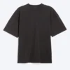 Oversized-T-Shirt im Box-Schnitt – gewaschenes Schwarz Oversized-T-Shirt im Box-Schnitt – gewaschenes Schwarz