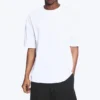 Oversized-T-Shirt im Boxy-Schnitt – Weiß Oversized-T-Shirt im Boxy-Schnitt – Weiß