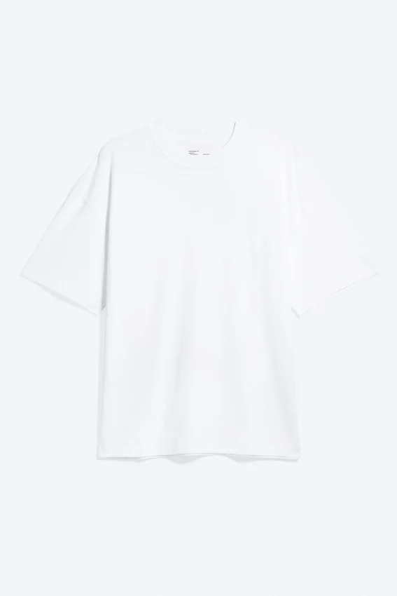 Oversized-T-Shirt im Boxy-Schnitt – Weiß Oversized-T-Shirt im Boxy-Schnitt – Weiß