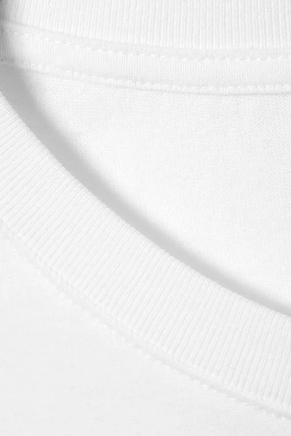 Oversized-T-Shirt-Kleid aus Baumwolle – Weiß Oversized-T-Shirt-Kleid aus Baumwolle – Weiß