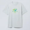Oversized-T-Shirt mit Print – Techno Guy