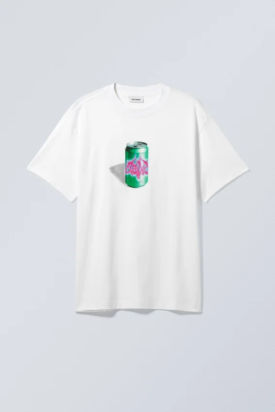 Oversized-T-Shirt mit Print – Zero Taste Soda Oversized-T-Shirt mit Print – Zero Taste Soda