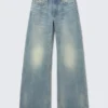 Paz Mid Rise Wide Jeans – Perseus Blue – Mittelblau Paz Mid Rise Wide Jeans – Perseus Blue – Mittelblau