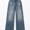 Paz Mid Wide Jeans – Mountain Blue Paz Mid Wide Jeans – Mountain Blue
