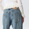 Peggy Low Rise Loose Baggy Jeans – Blau – Umschlag Peggy Low Rise Loose Baggy Jeans – Blau – Umschlag