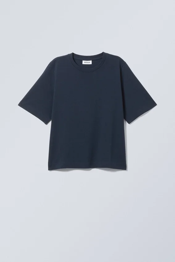 Perfect Boxy T-Shirt – Dunkelblau Perfect Boxy T-Shirt – Dunkelblau