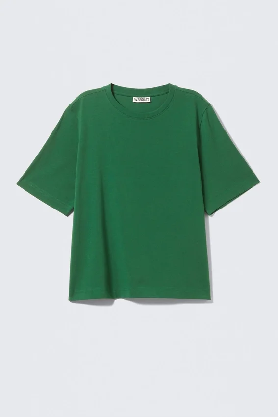 Perfect Boxy T-Shirt – Dunkelgrün Perfect Boxy T-Shirt – Dunkelgrün