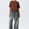 Perfect Boxy T-Shirt – Rostbraun Perfect Boxy T-Shirt – Rostbraun